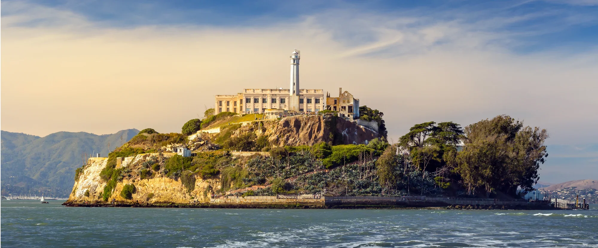 Alcatraz Island in San Francisco, California