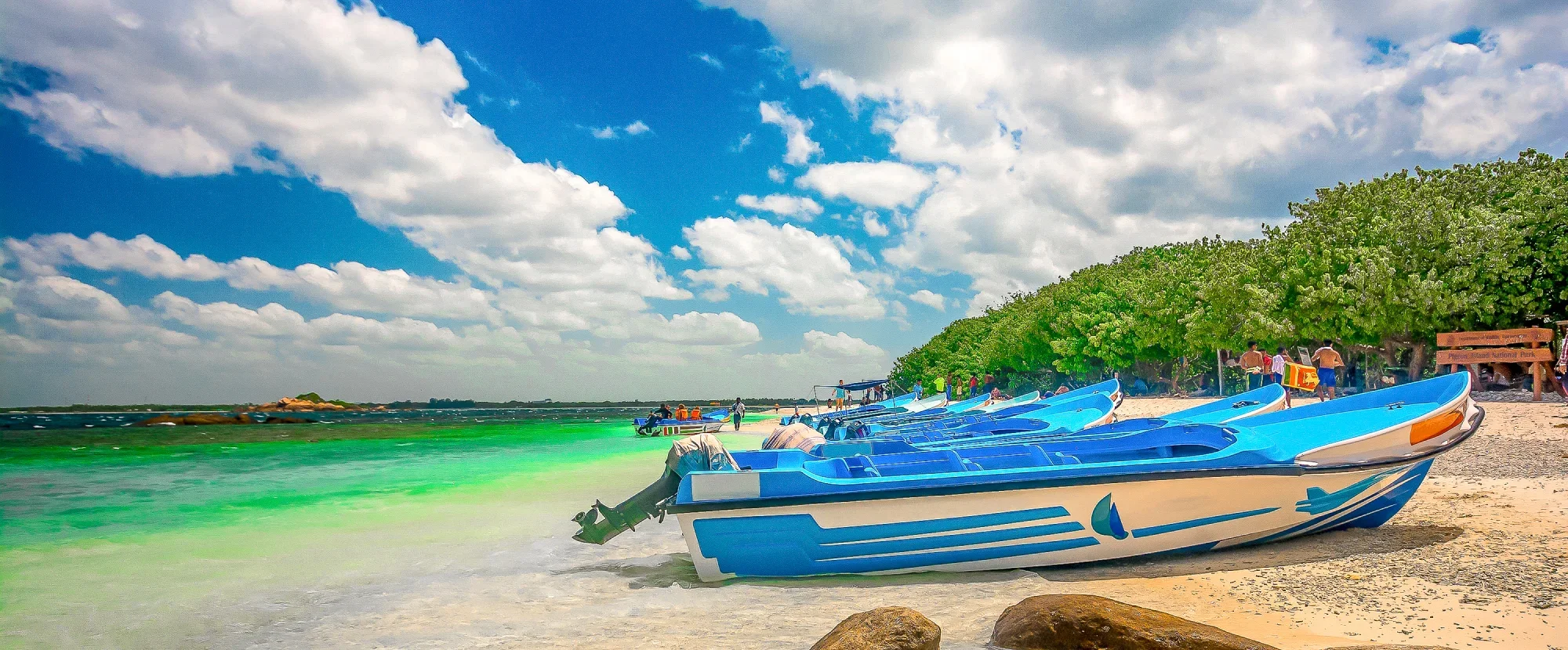 Pigeon Island near Trincomalee, Sri Lanka