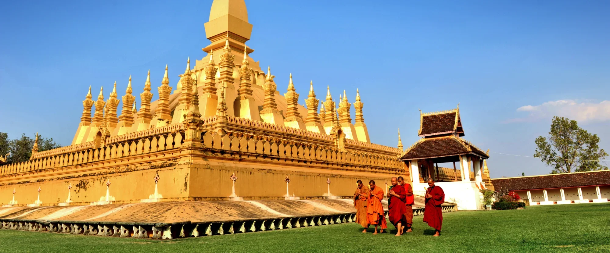 Wat Phra That Luang, Vientiane, Laos