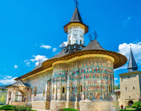 Sucevita Painted Monastery, Romania