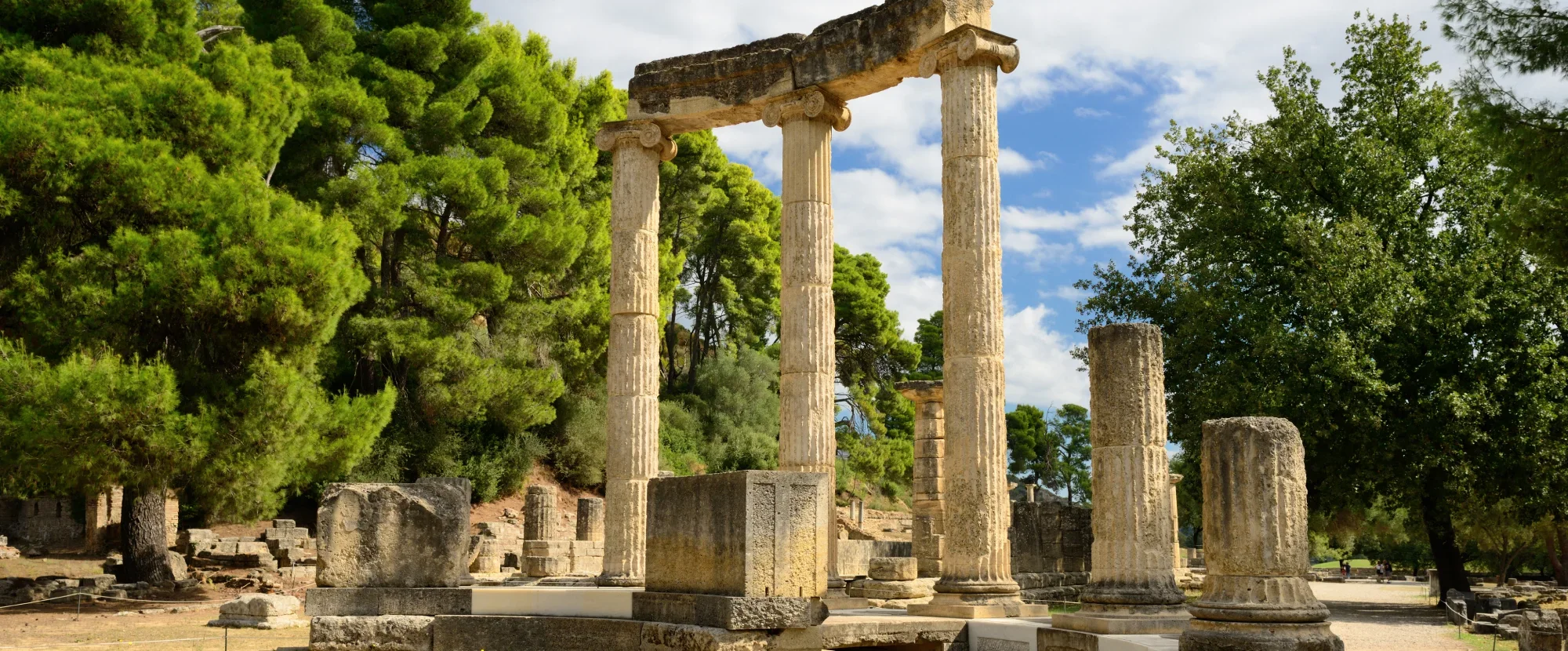 Olympia ancient ruins, Peloponnese