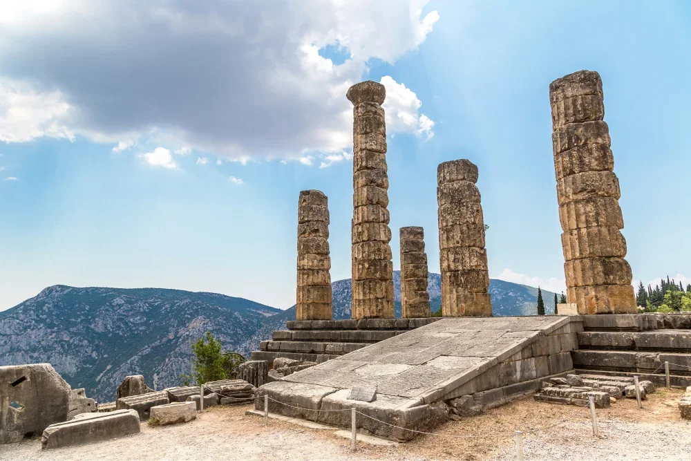 Temple of Apollo, Delphi, Greece