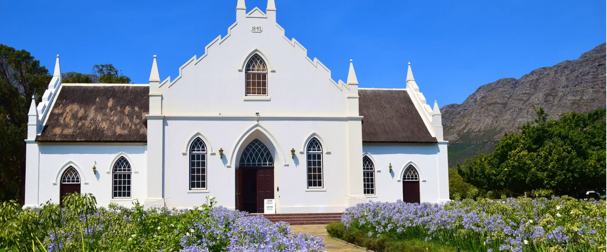 Dutch Reform Church, Franschhoek, South Africa