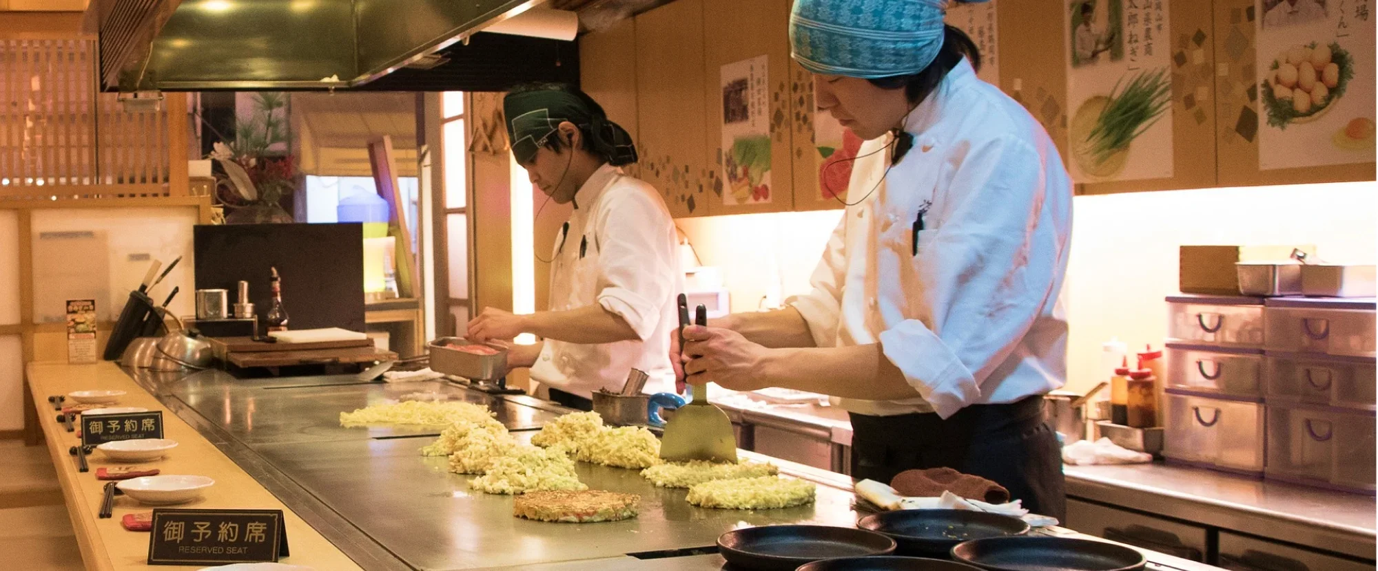 Okonomiyaki in Japan