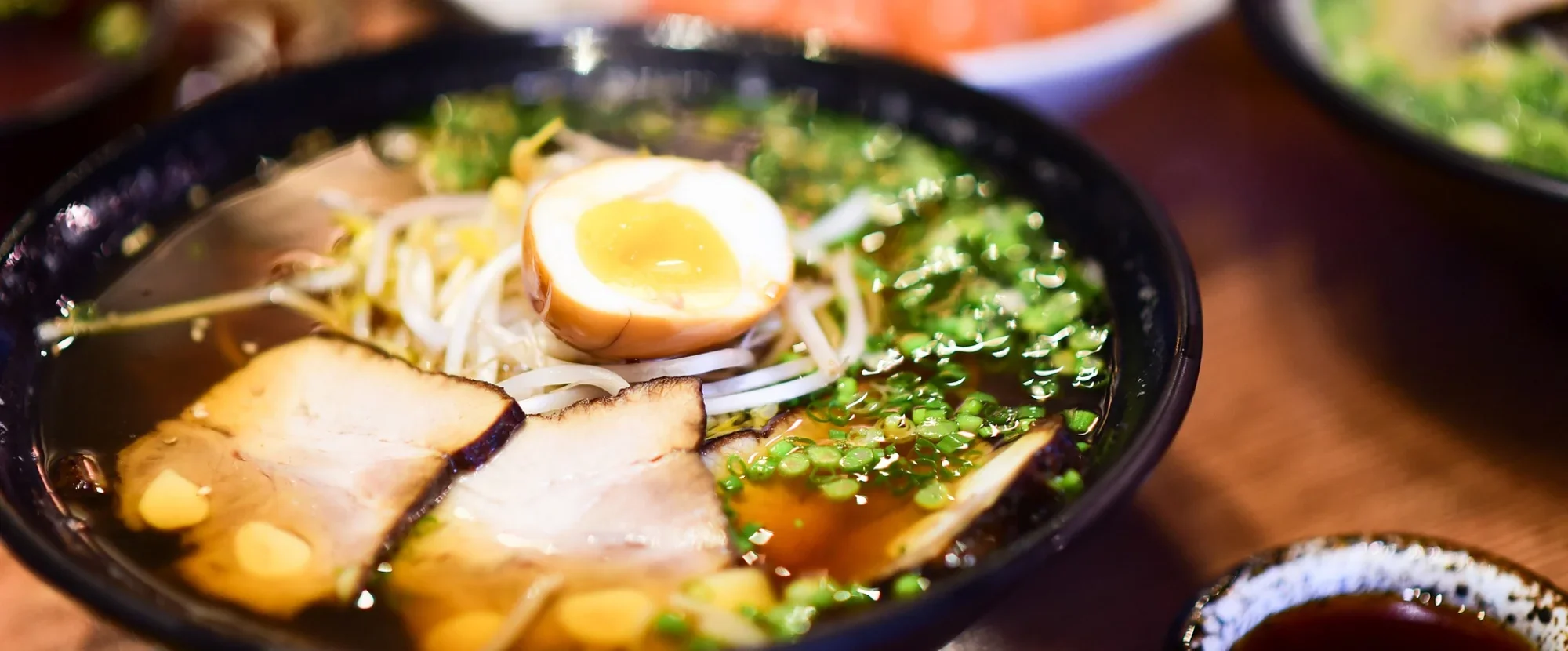 Bowl of pork ramen, Japan